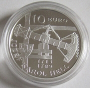 Slovakia 10 Euro 2013 Jozef Karol Hell Silver Proof