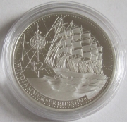 Cook Islands 2 Dollars 2015 Ships Preussen Silver