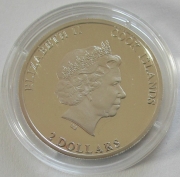 Cook-Inseln 2 Dollars 2008 Schiffe Alexander von Humboldt