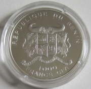 Benin 1000 Francs 2007 Schiffe Rickmer Rickmers