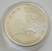 Suriname 10 Dollar 2013 Landkarte