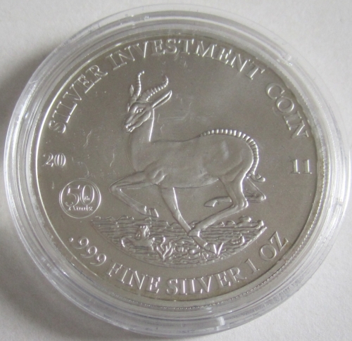 Malawi 50 Kwacha 2011 Springbock