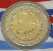 Slovakia 2 Euro 2009 20 Years Velvet Revolution BU