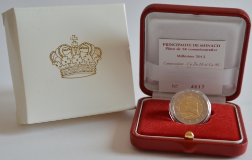 Monaco 2 Euro 2012 Lucien I. PP