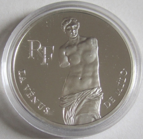 France 100 Francs 1993 200 Years Louvre Venus de Milo Silver