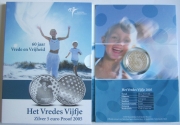 Netherlands 5 Euro 2005 Eurostar 60 Years World War II...