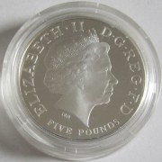 United Kingdom 5 Pounds 2014 Prince George of Cambridge Silver Proof