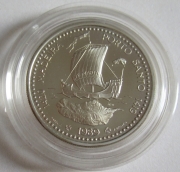 Portugal 100 Escudos 1989 Discoveries Madeira Silver Proof
