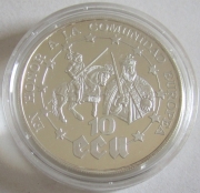 Sahara 1000 Pesetas = 10 ECU 1992 European Community 1 Oz...