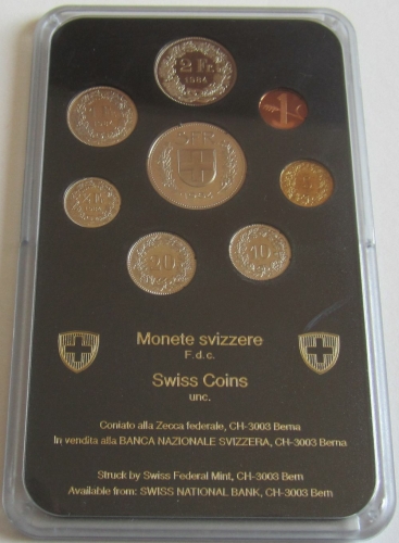 Switzerland Coin Set 1984