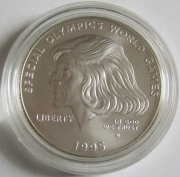 USA 1 Dollar 1995 Special Olympics in New Haven BU