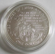 USA 1 Dollar 1995 Special Olympics in New Haven BU