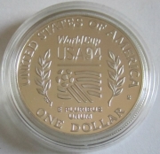 USA 1 Dollar 1994 Fußball-WM Zweikampf PP