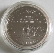 USA 1/2 Dollar + 1 Dollar 1995 100 Years Gettysburg National Military Park Proof