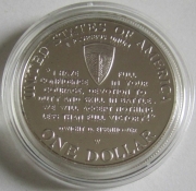 USA 1 Dollar 1993 50 Years World War II Silver Proof