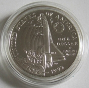 USA 1 Dollar 1992 500 Jahre Amerika PP