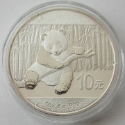 China 10 Yuan 2014 Panda 1 Oz Silver