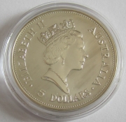 Australien 5 Dollars 1990 Kookaburra