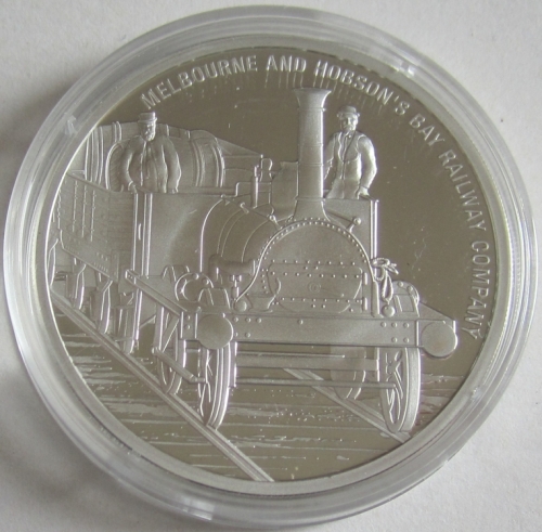 Cook-Inseln 1 Dollar 2017 Eisenbahn Melbourne & Hobsons Bay Railway Company
