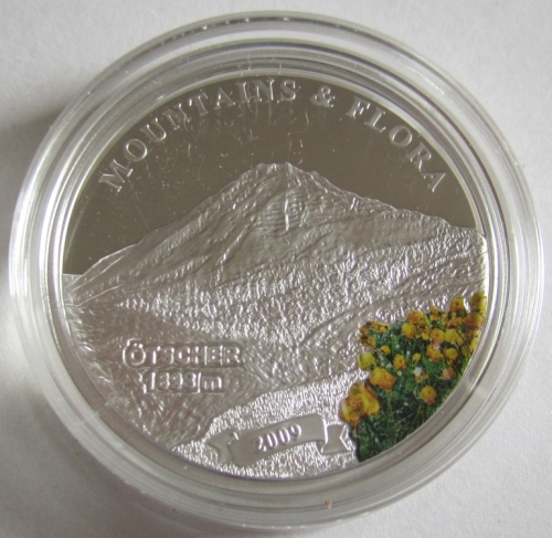 Palau 5 Dollars 2009 Mountains & Flora Ötscher Silver