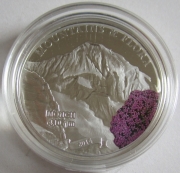Palau 5 Dollars 2014 Mountains & Flora Mönch Silver