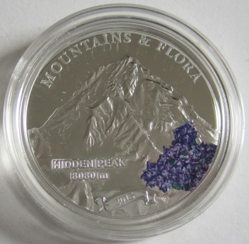 Palau 5 Dollars 2015 Mountains & Flora Hidden Peak