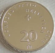 Schweiz 20 Franken 2013 100 Jahre...