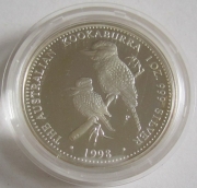 Australia 1 Dollar 1998 Kookaburra 1 Oz Silver Proof