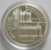 Vatican 10 Euro 2006 350 Years Colonnade of Saint Peters...