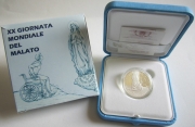 Vatican 10 Euro 2012 World Day of the Sick Silver