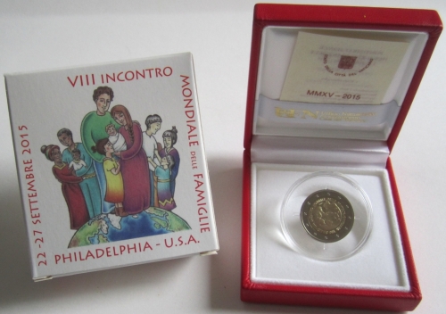 Vatican 2 Euro 2015 World Meeting of Families in Philadelphia Proof
