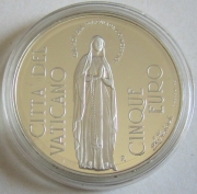 Vatican 5 Euro 2004 150 Years Dogma of the Immaculate Conception Silver