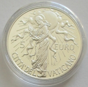 Vatican 5 Euro 2007 World Peace Day Silver