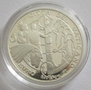 Vatican 5 Euro 2009 World Peace Day Silver