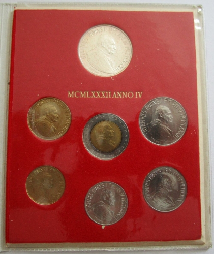 Vatican Coin Set 1982