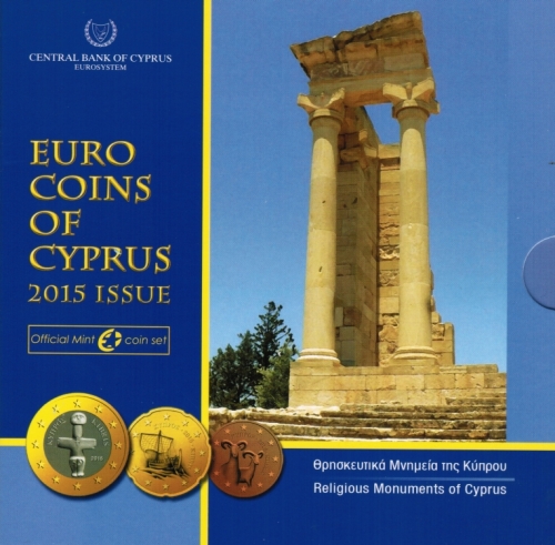 Cyprus Coin Set 2015