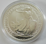 United Kingdom 2 Pounds 1998 Britannia 1 Oz Silver