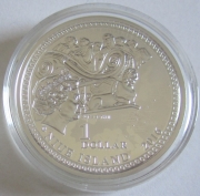 Niue 1 Dollar 2016 Amber Road Kaliningrad Silver