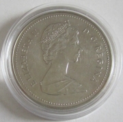 Canada 1 Dollar 1988 250 Years Ironworks Silver BU