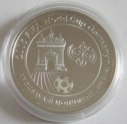 Laos 15000 Kip 2006 Football World Cup in Germany Silver