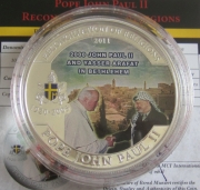 Vanuatu 10 Vatu 2011 Papst Johannes Paul II. Treffen mit...