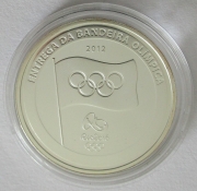 Brasilien 5 Reais 2012 Olympia Rio de Janeiro Handover from London