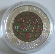 Austria 25 Euro 2017 Microcosm Silver Niobium