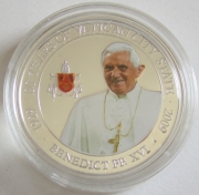 Palau 1 Dollar 2009 80 Jahre Vatikanstaat Papst Benedikt...
