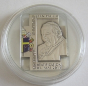 Cameroon 100 Francs 2011 Beatification Pope John Paul II