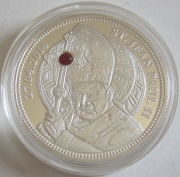 Congo 100 Francs 2014 Canonization Pope John Paul II