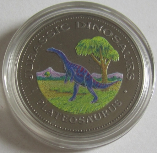 Equatorial Guinea 1000 Francos 1993 Dinosaurs Plateosaurus