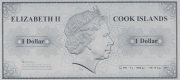 Cook-Inseln 1 Dollar 2017 Skyline Hong Kong