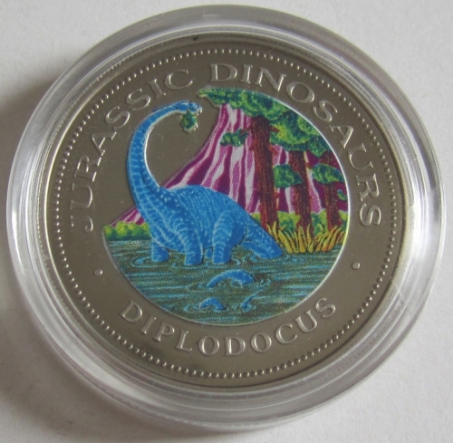 Equatorial Guinea 1000 Francos 1994 Dinosaurs Diplodocus