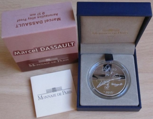 France 10 Euro 2010 Marcel Dassault